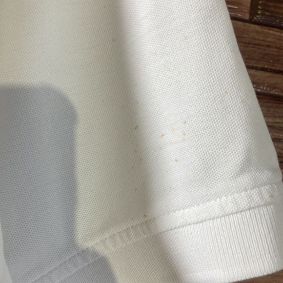 Bundle of 2 Mens Medium IZOD Pima Cotton Polo Shirts Blue & White - Picture 11 of 12